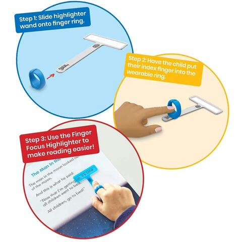 Hand2Mind Set inel pentru citit