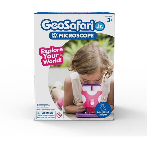 Educational Insights GeoSafari - Primul meu microscop (roz)