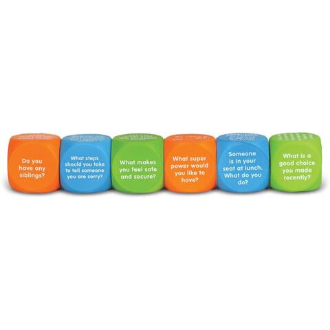 Learning Resources Cuburi pentru conversatii - Descoperim emotiile