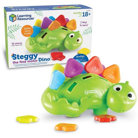 Learning Resources Joc de potrivire - Dinozaurul Steggy