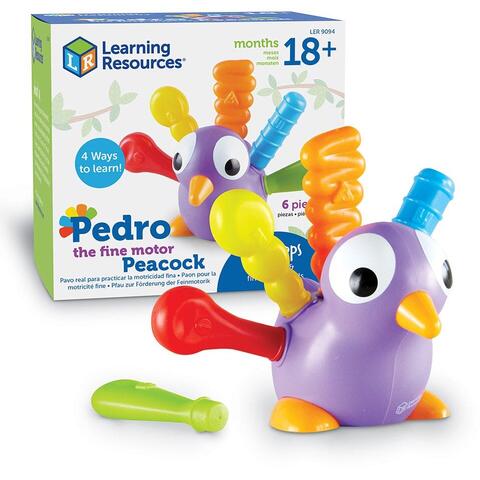 Learning Resources Joc de potrivire -  Paunul Pedro