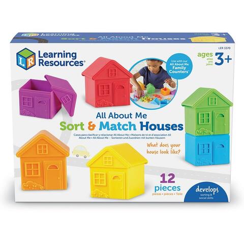 Learning Resources Joc de sortare - Casute colorate