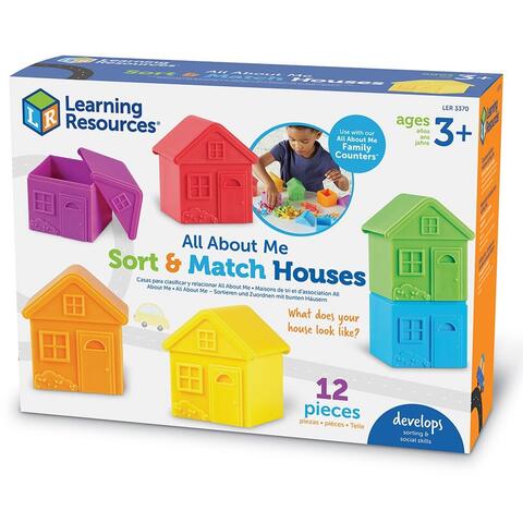 Learning Resources Joc de sortare - Casute colorate