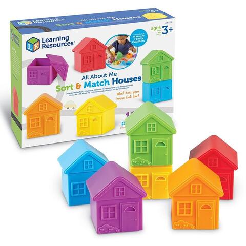 Learning Resources Joc de sortare - Casute colorate