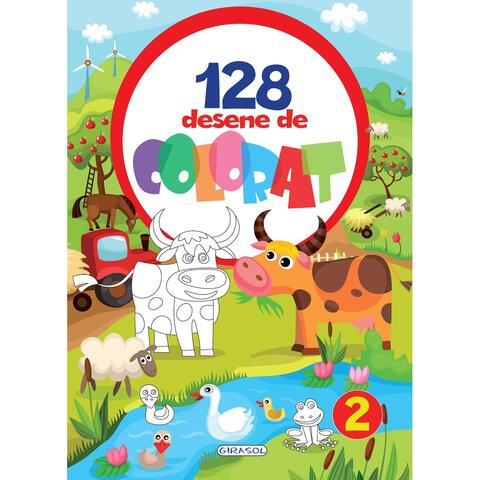 GIRASOL 128 desene de colorat 2