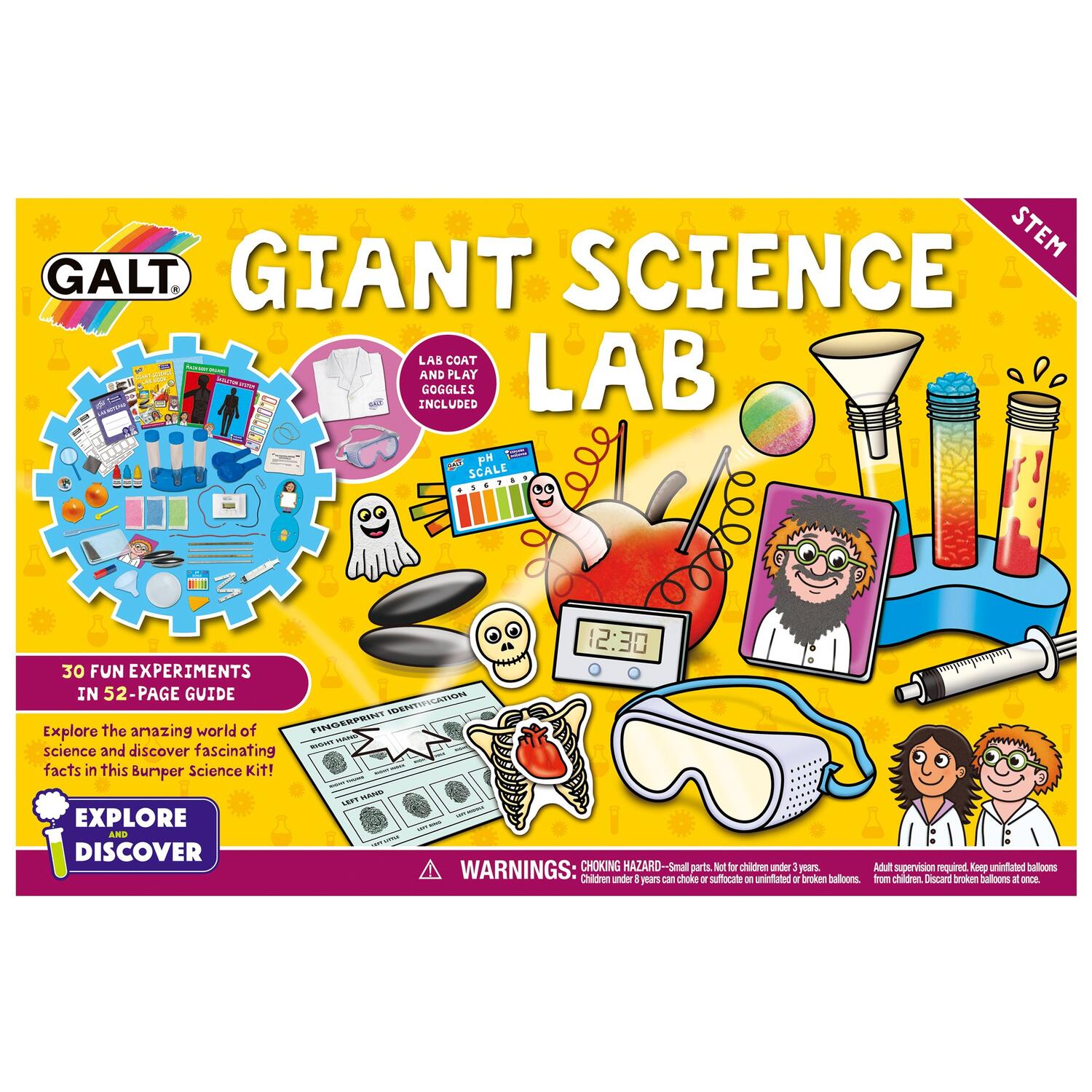 Jucarii Educative - Set experimente - Giant Science Lab