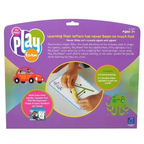 Educational Insights Spuma de modelat Playfoam™ - Descopera alfabetul