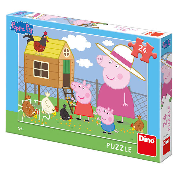 Puzzle-uri clasice - Puzzle - Peppa Pig - Puisorii (24 piese)