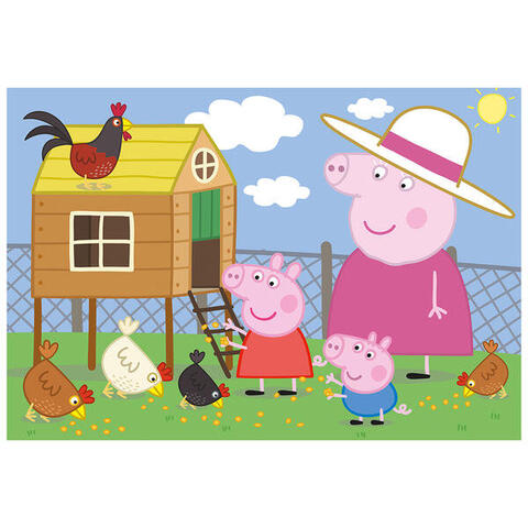 Dino Puzzle - Peppa Pig - Puisorii (24 piese)