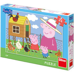 Puzzle - Peppa Pig - Puisorii (24 piese)