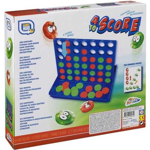 Grafix Joc de strategie - 4 pe un rand