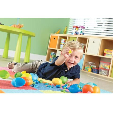 Learning Resources Set pentru sortat si numarat - Dinozauri colorati