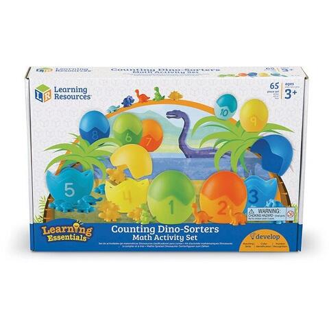 Learning Resources Set pentru sortat si numarat - Dinozauri colorati