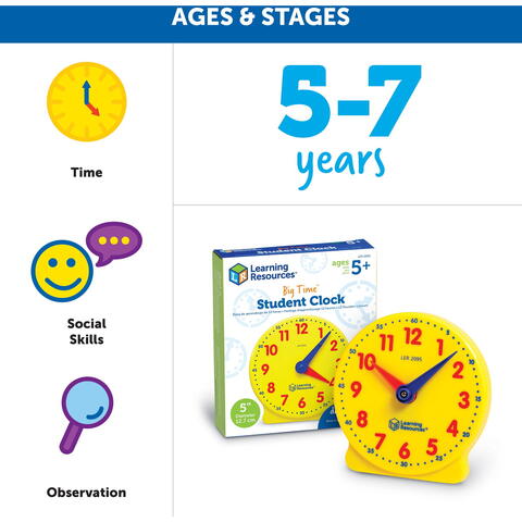 Learning Resources Ceasul elevilor - Big Time™