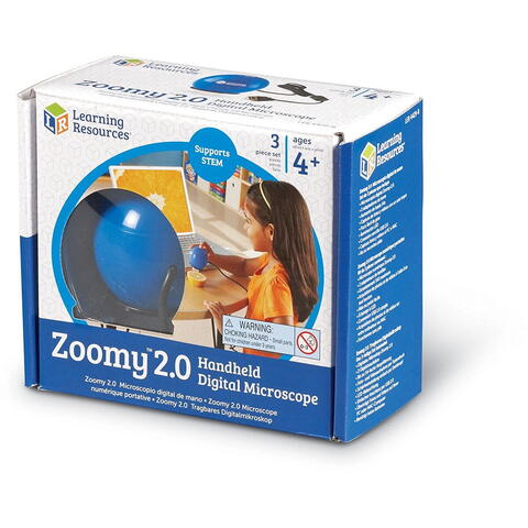 Learning Resources Microscop digital Zoomy 2.0 (albastru)