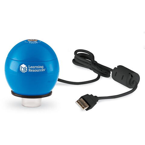 Learning Resources Microscop digital Zoomy 2.0 (albastru)