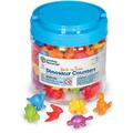 Learning Resources Set pentru sortat si numarat - Dinozauri jucausi (72 piese)