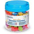 Learning Resources Set pentru sortat si numarat - Dinozauri jucausi (72 piese)