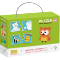 Dodo Duo Puzzle - Unde traiesc animalele? (2 piese)