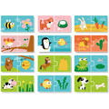 Dodo Duo Puzzle - Hrana animalelor (2 piese)