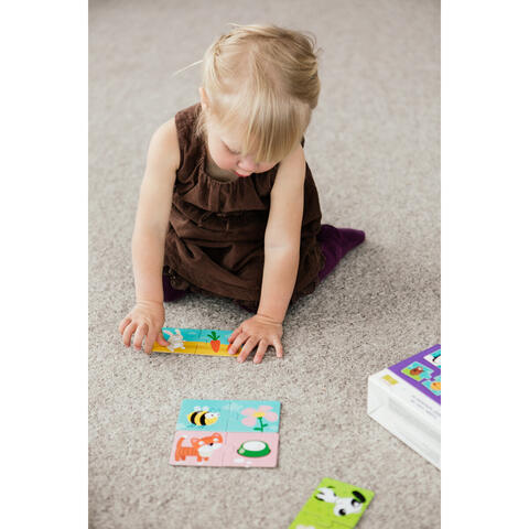 Dodo Duo Puzzle - Hrana animalelor (2 piese)