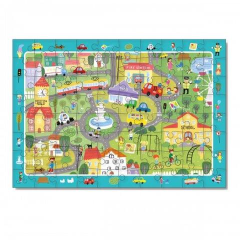 Dodo Puzzle - Orasul (80 piese)
