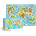 Dodo Puzzle - Continentele lumii (100 piese)