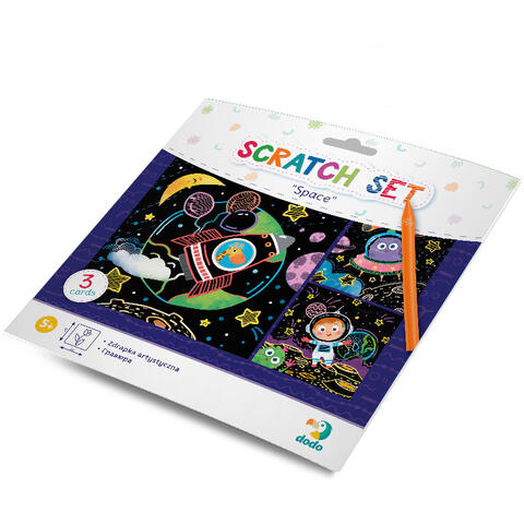 Dodo Set creativ de razuit - Spatiul cosmic