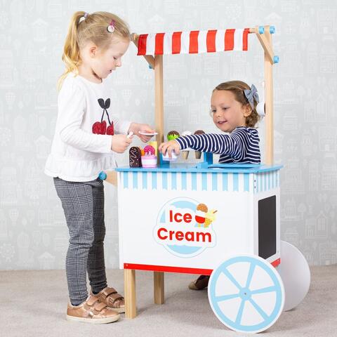 BIGJIGS Toys Joc de rol - Carucior de inghetata