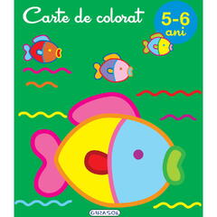Carte de colorat 5-6 ani