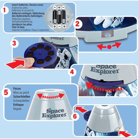 Brainstorm Proiector spatiul cosmic