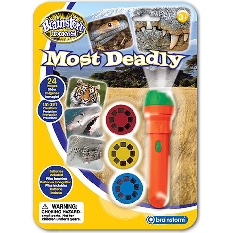 Brainstorm Proiector tip lanterna - Animale periculoase