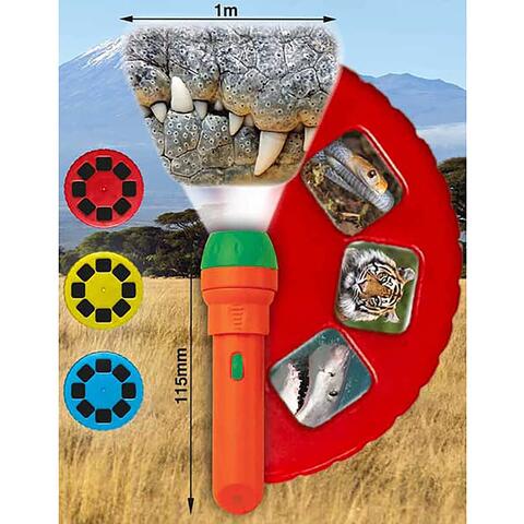 Brainstorm Proiector tip lanterna - Animale periculoase