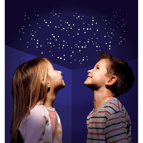 Brainstorm Set 350 abtibilduri reflectorizante - Stele