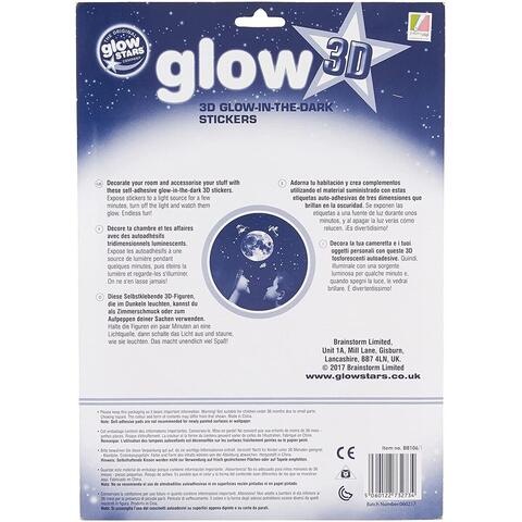 Brainstorm Abtibilduri 3D reflectorizante - Luna