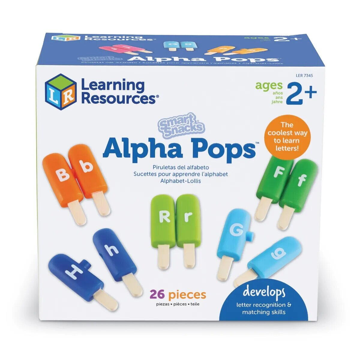 Jucarii Educative - Smart Snacks® Alpha Pops - Inghetatele ABC