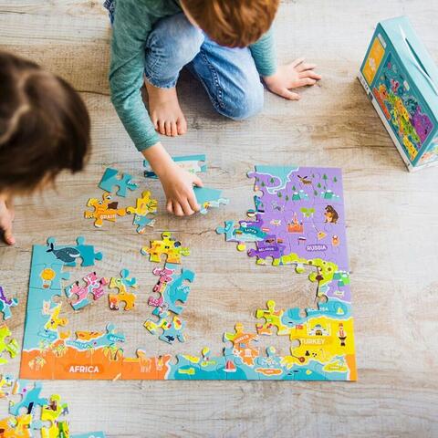 Dodo Puzzle - Descopera Europa (100 piese)