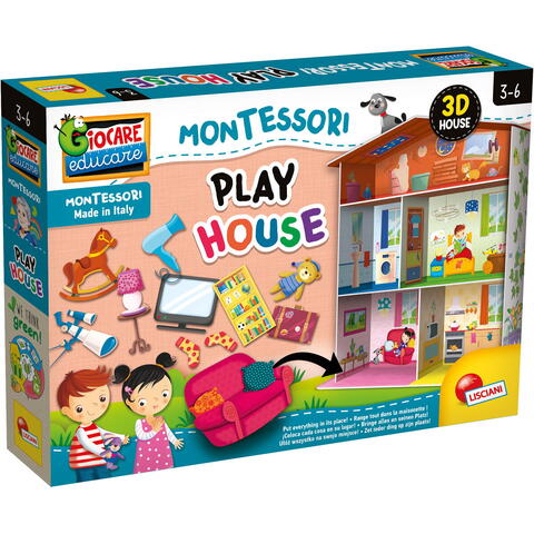 LISCIANI Joc Montessori Maxi - Casuta mea