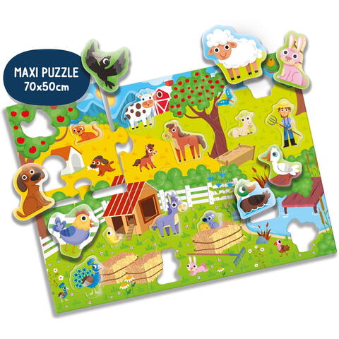 LISCIANI Joc tactil Montessori -  Ferma