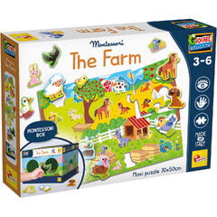 Joc tactil Montessori -  Ferma