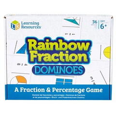 Joc domino - Curcubeul fractiilor