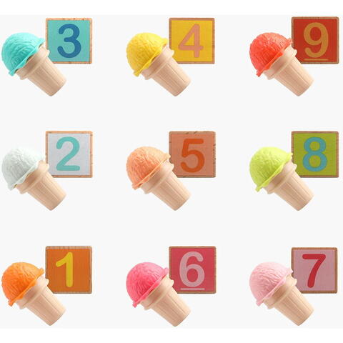 Topbright Joc educativ - Inghetata colorata