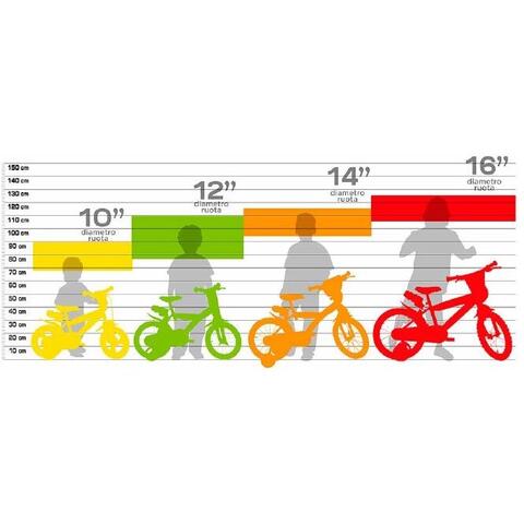 DINO BIKES Bicicleta copii 12'' - Inimioare
