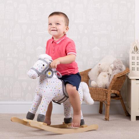 BIGJIGS Toys Calut balansoar din lemn