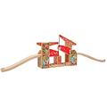BIGJIGS Toys Pod mobil din lemn - Graffiti