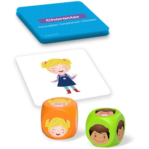 Hand2Mind Cuburi pentru conversatii - Invata totul despre emotii