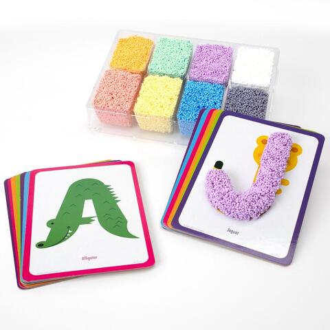 Educational Insights Spuma de modelat Playfoam™ - Invatam alfabetul