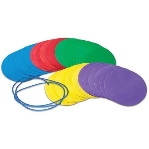 Learning Resources Discuri colorate pentru jocuri de grup