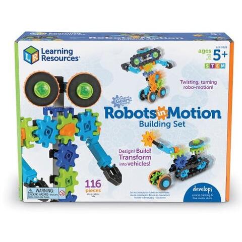 Learning Resources Gears! Gears! Gears! Robotelul in actiune