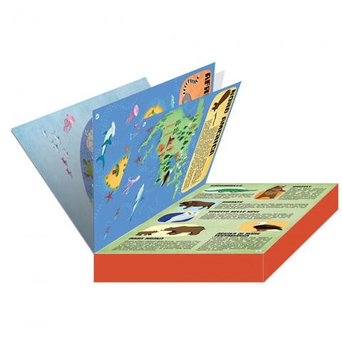 Sassi Cunoaste si exploreaza -  Puzzle Lumea animalelor (200 piese)
